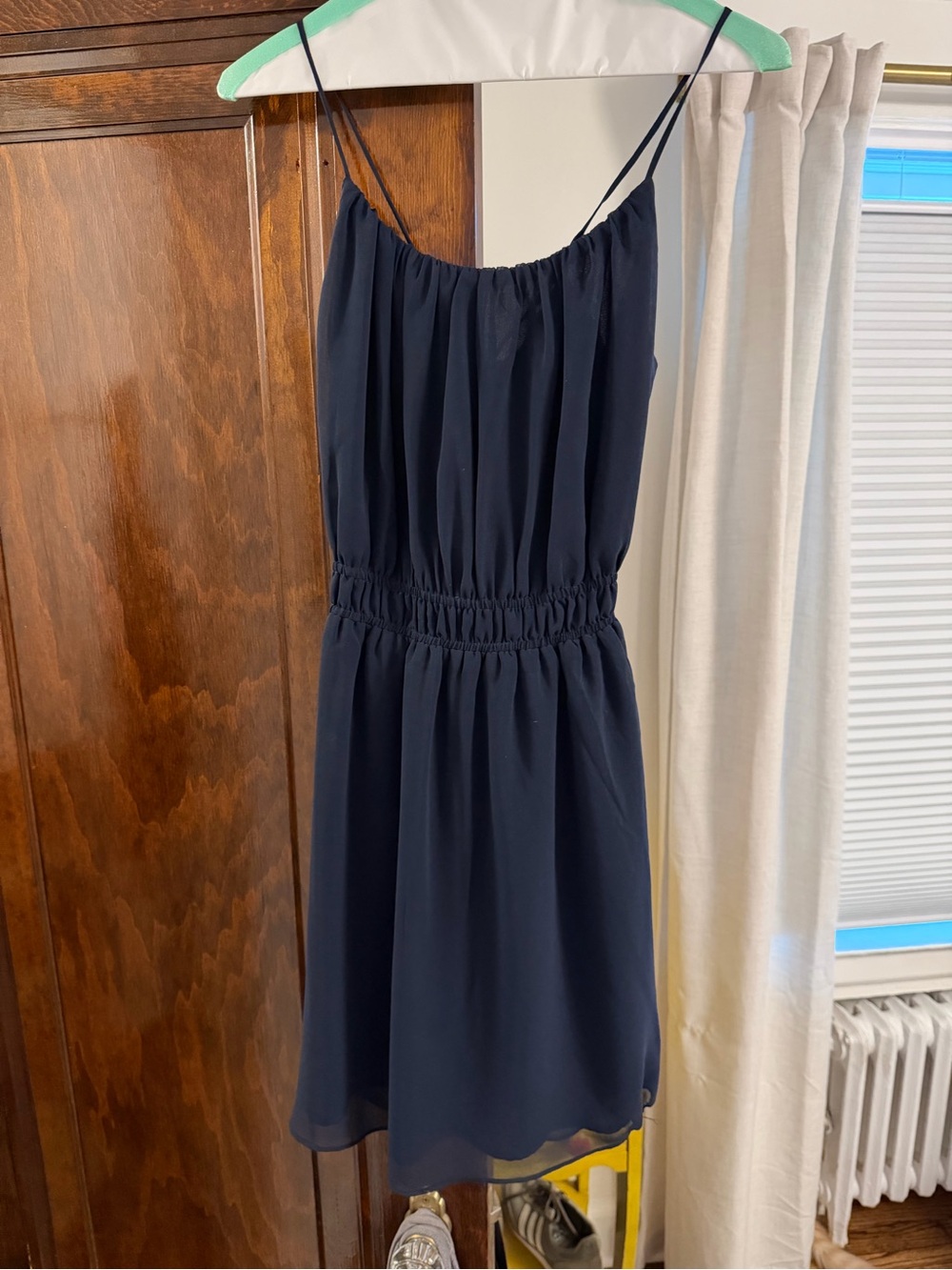 Banana Republic Women's Navy Spaghetti-Strap Sundress